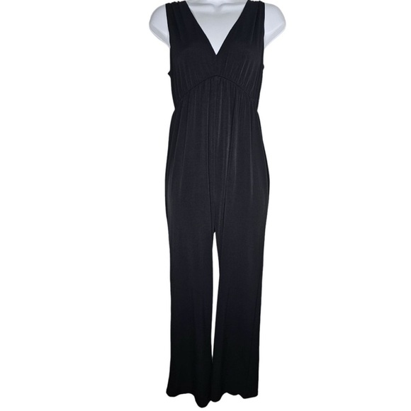 BCBGMaxAzria Jumpsuit Woman Size S Navy Sleeveless NWT - Picture 1 of 4